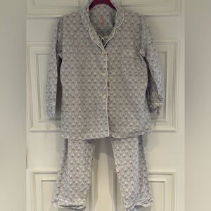 Serena & Lily Block Print Pajama Set